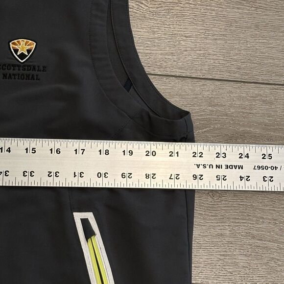 Zero Restriction Golf Vest Mens Medium Full Zip Tour Series Scottsdale National - Picture 4 of 7
